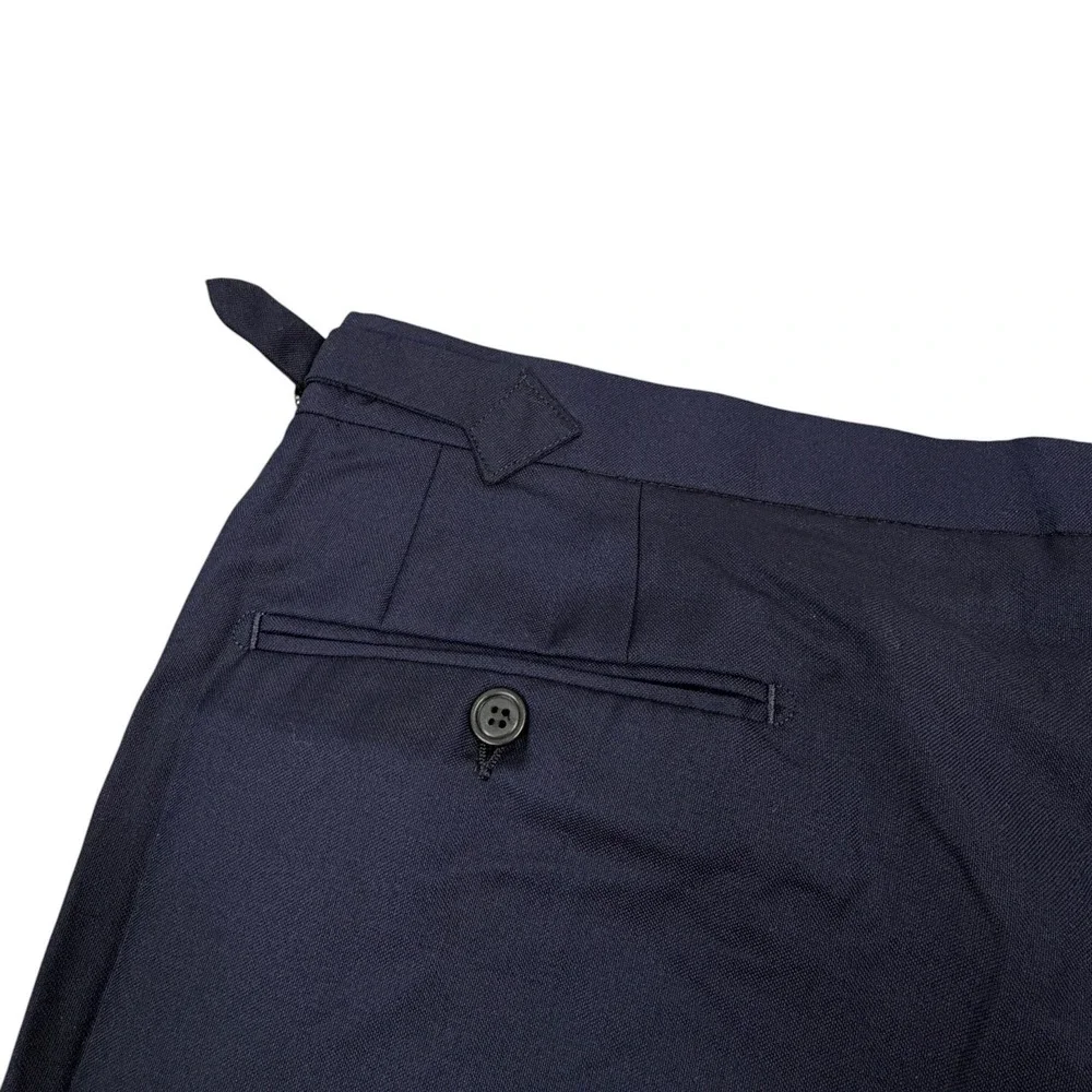 Suitsupply Cagliari Int Tuxedo Trousers Men EU 44 US 38X31 Navy Blue Wool